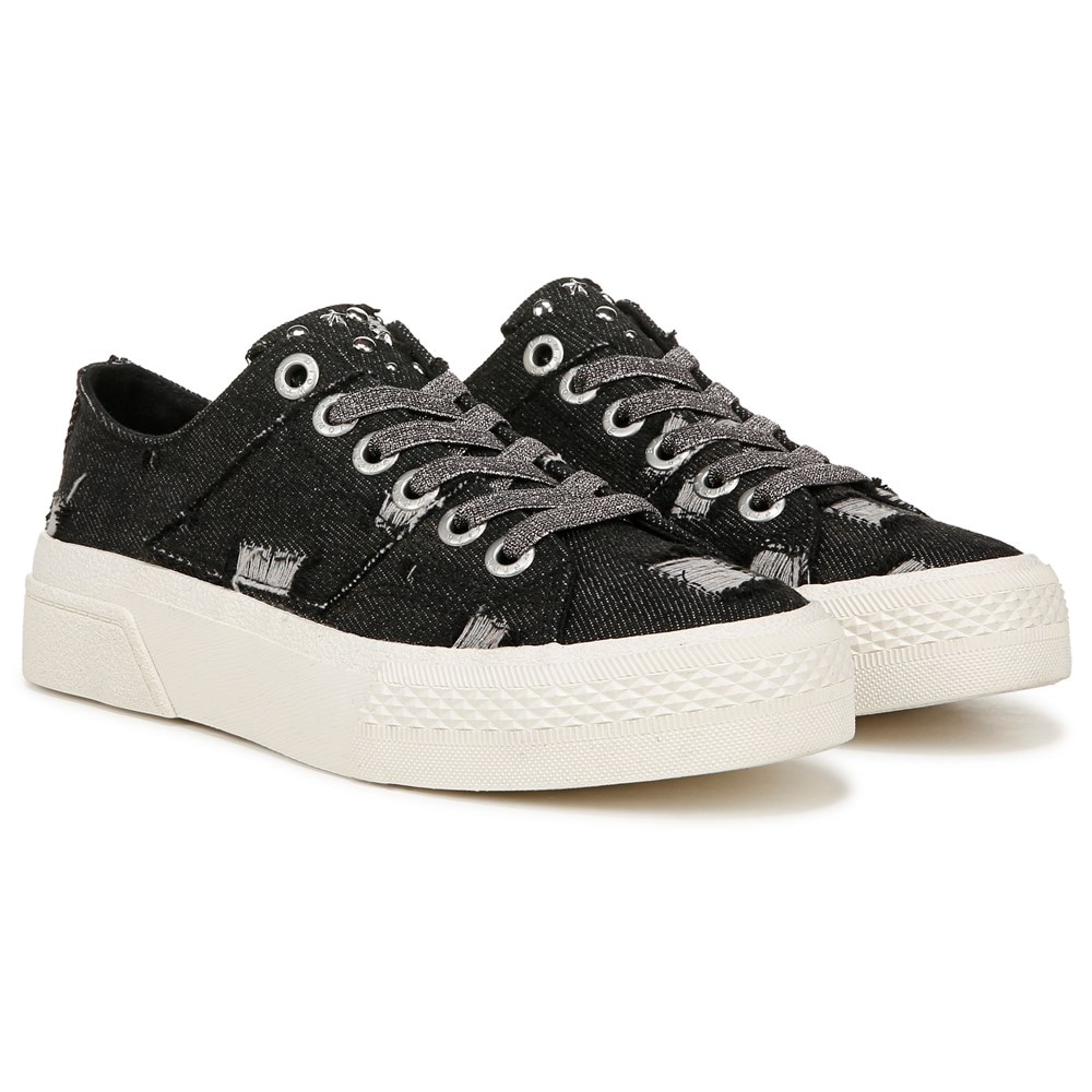 Blowfish Women's Walk On Lace Up Sneaker - Black/Grey Blowfish Women's Walk On Lace Up Sneaker - Black/Grey