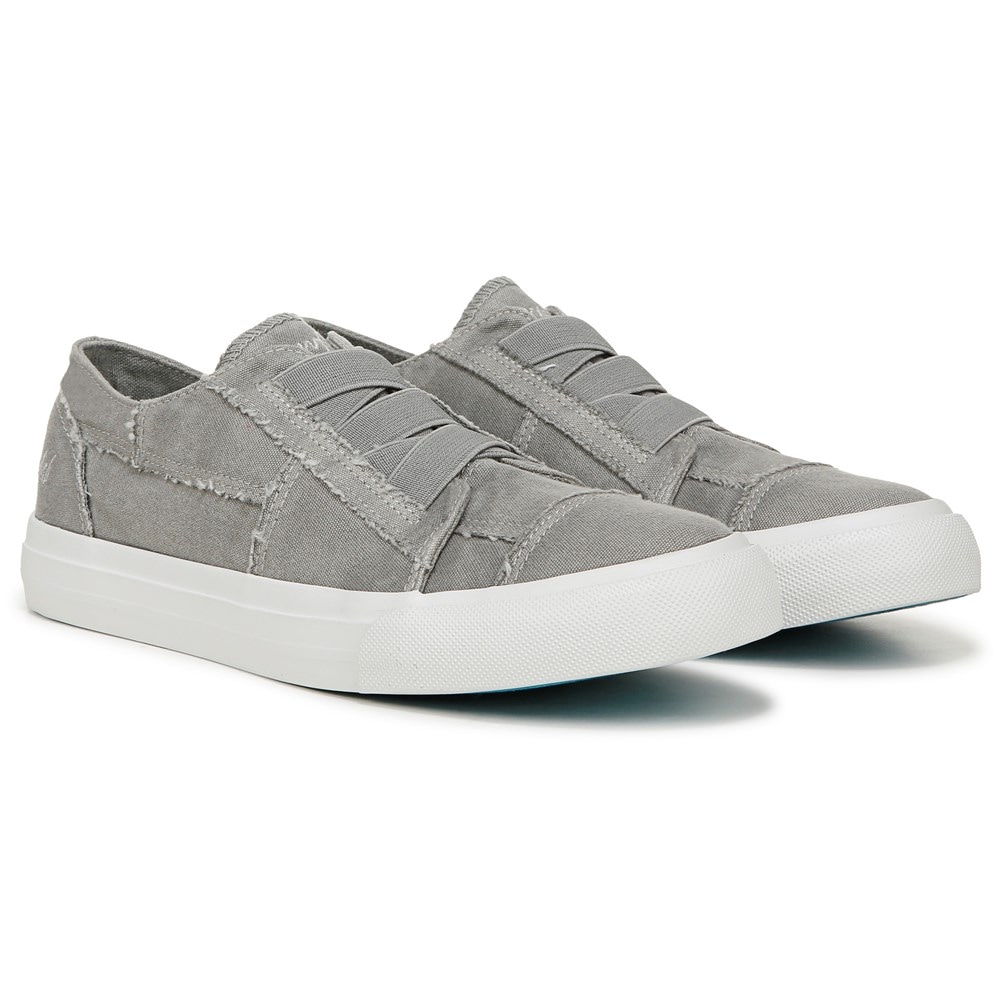 Blowfish Women's Marley Slip On Sneaker - Vapor Grey Canvas Blowfish Women's Marley Slip On Sneaker - Vapor Grey Canvas