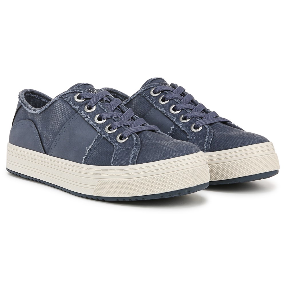 Blowfish Women's Super Smile Slip On Sneaker - Newport Blue Blowfish Women's Super Smile Slip On Sneaker - Newport Blue