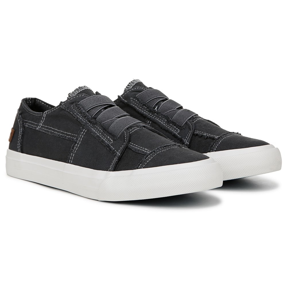 Blowfish Women's Marley Slip On Sneaker - Blue Tuna Canvas Blowfish Women's Marley Slip On Sneaker - Blue Tuna Canvas