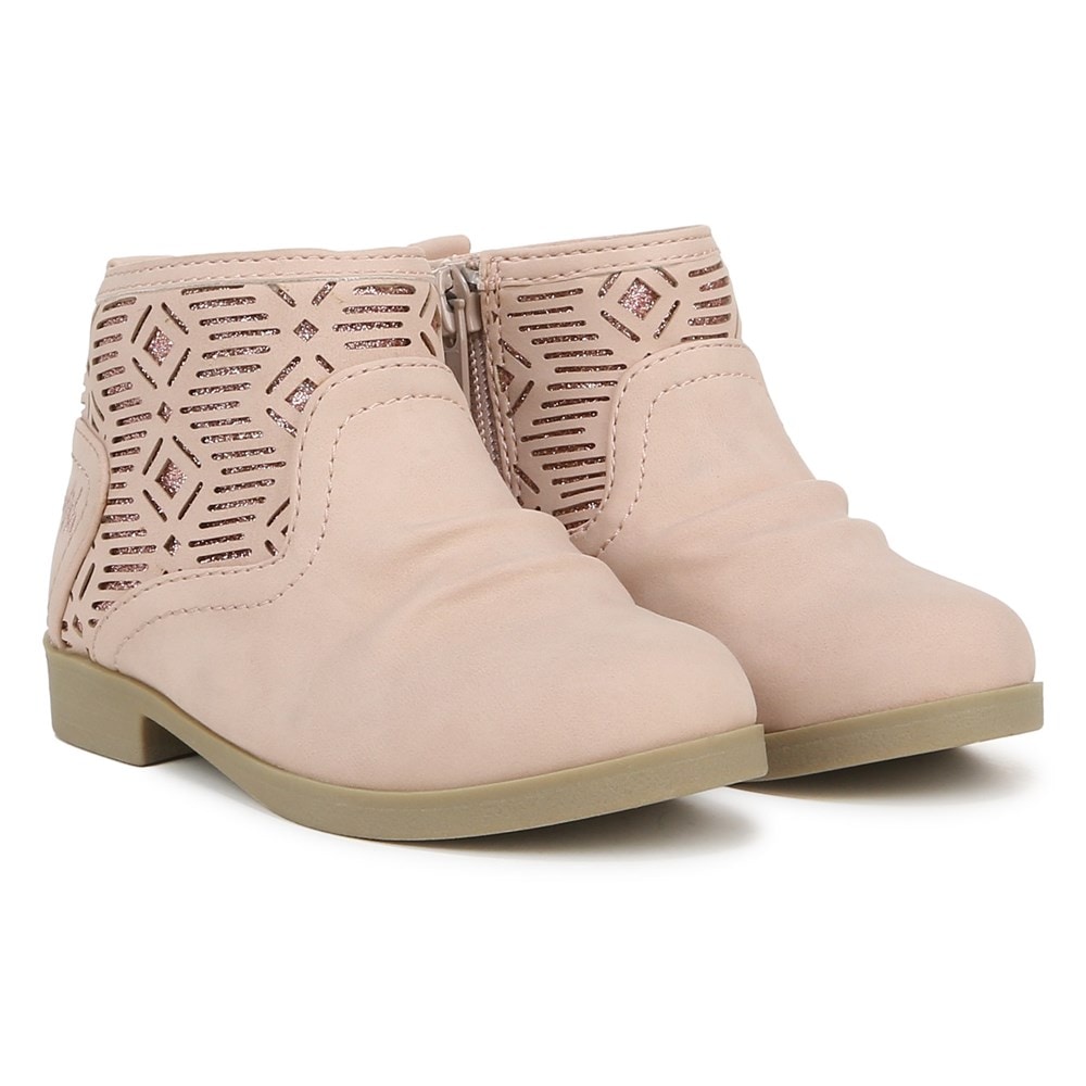 Blowfish Kids\' Sielo-T Ankle Bootie Toddler - Sugar Pink Faux Leather Blowfish Kids\' Sielo-T Ankle Bootie Toddler - Sugar Pink Faux Leather
